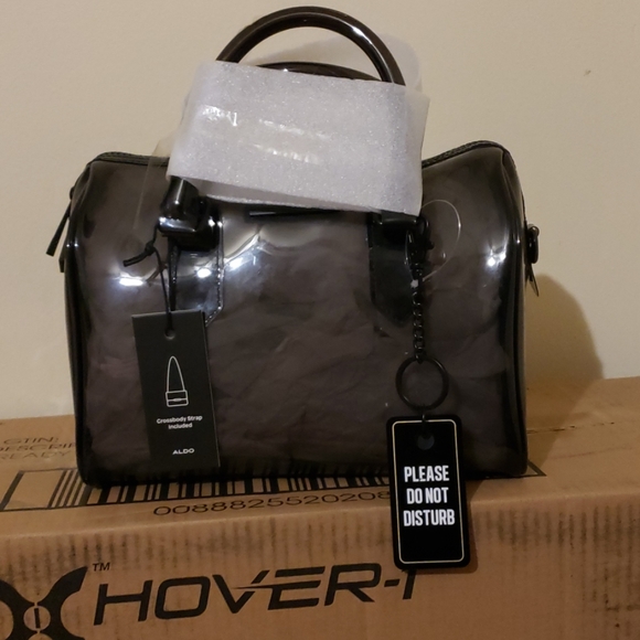 aldo clear purse